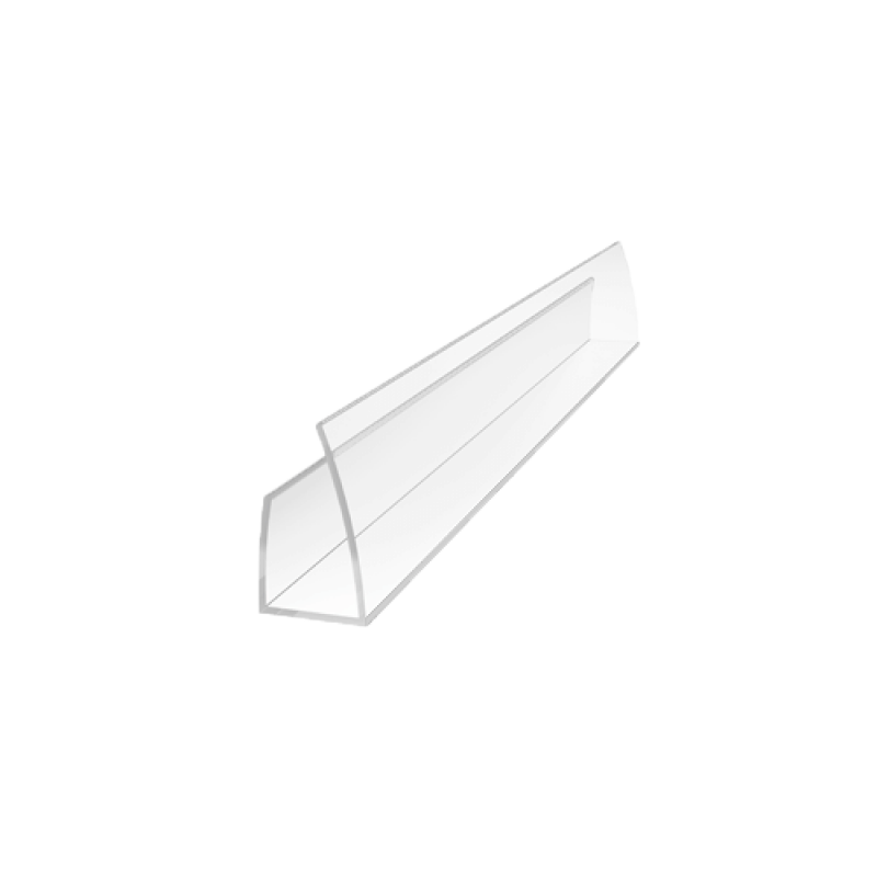 U-profil zamykający 2100mm bezbarwny 8mm