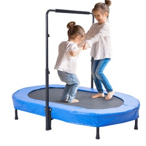 Trampoline Enfant 164cm Filet Sécurité Structure Acier Intérieur Trampoline Enfant 164cm Filet Sécurité Structure Acier Intérieur