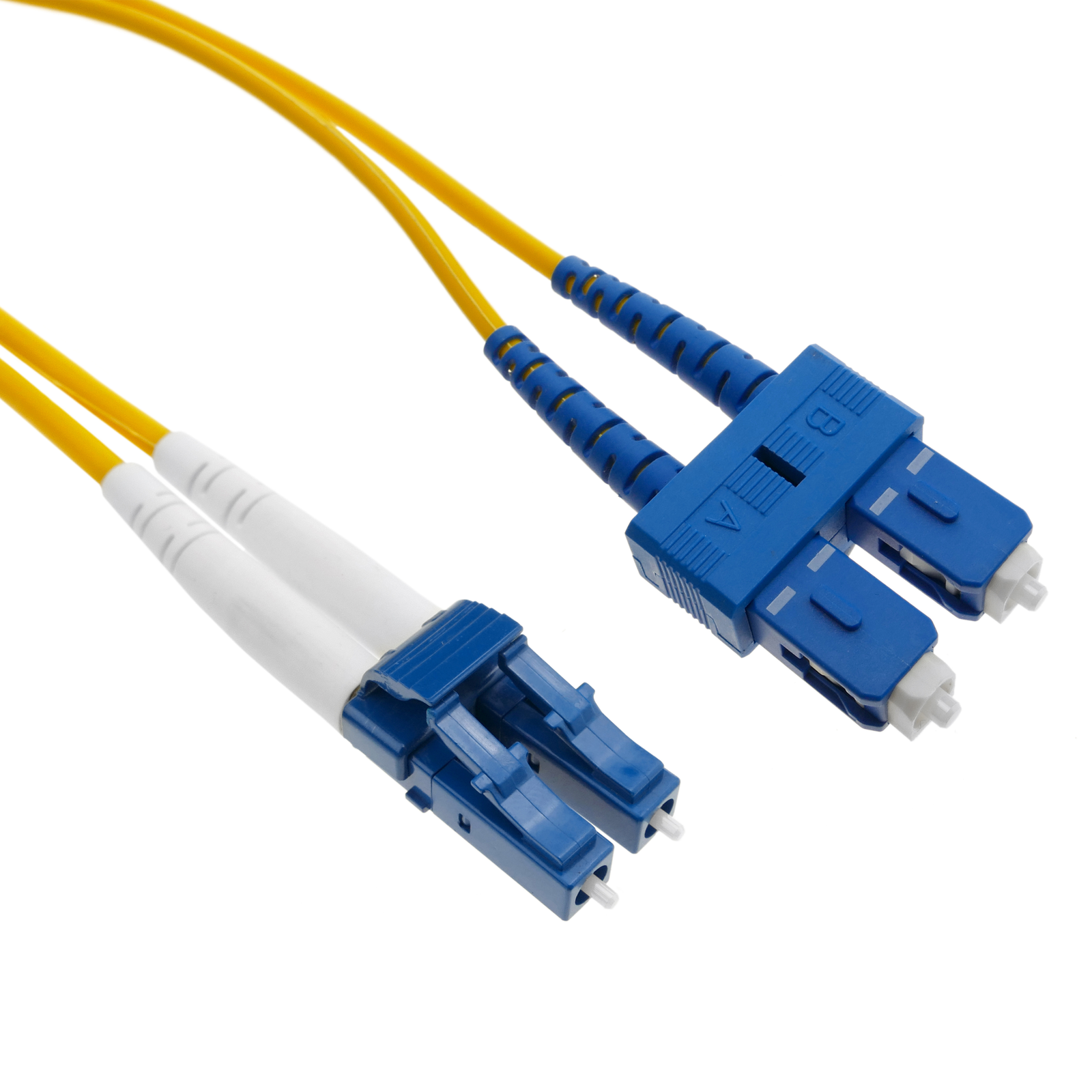 Cable De Fibra ptica LC A SC Monomodo Duplex 9 125 De 50 Cm OS2 Cable De Fibra ptica LC A SC Monomodo Duplex 9 125 De 50 Cm OS2