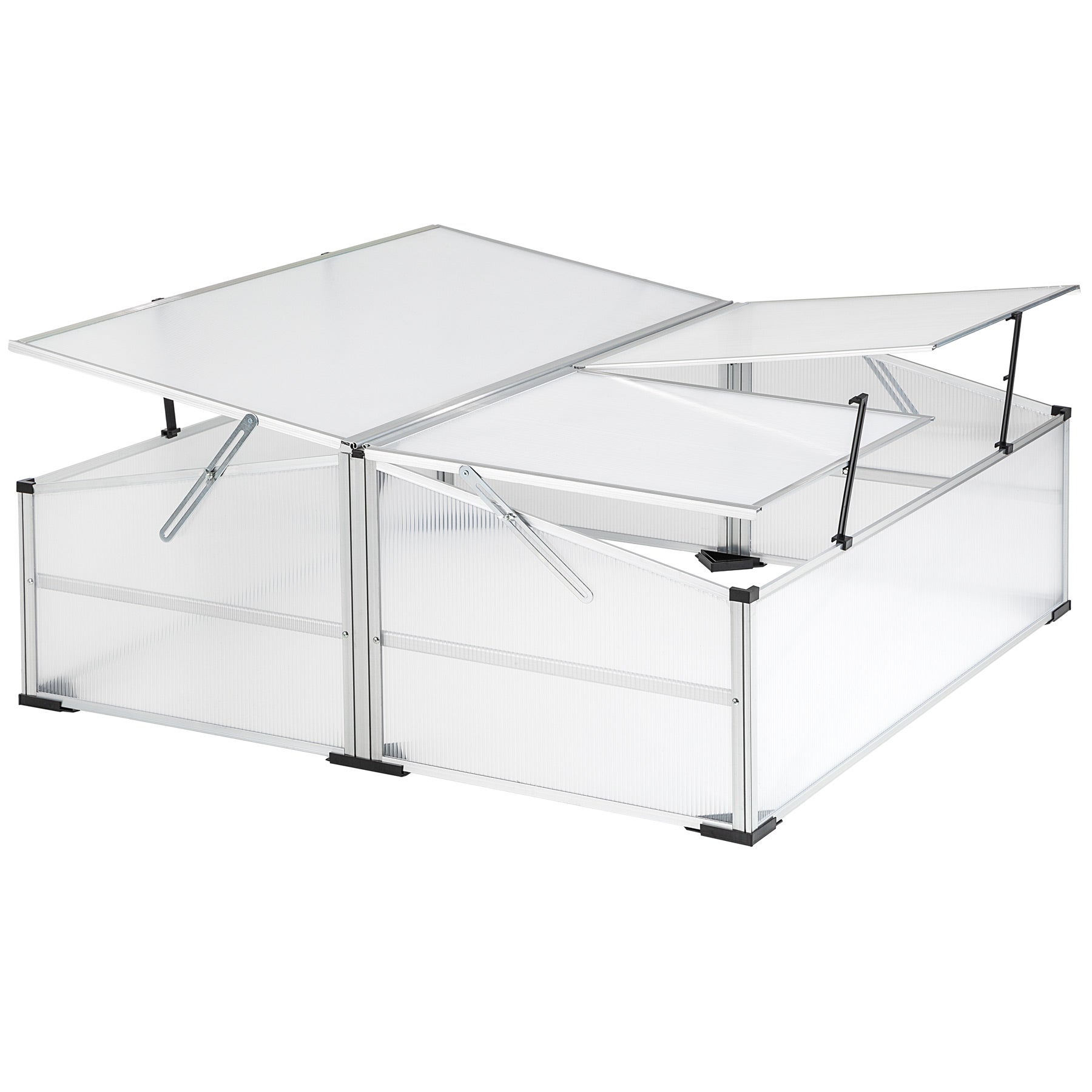 Mini serre en aluminium TECTAKE - 2