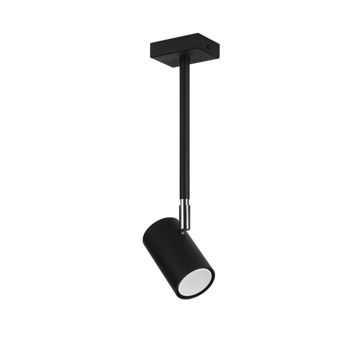 Reflektor sufitowy spot natynkowy Norano listwa czarny 1xGU10x10W wym: 33 x 6 x 10 cm metal Sollux Lighting