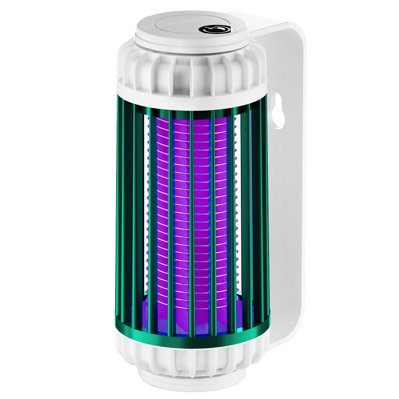 Lampa odstraszająca komary z ładowaniem USB, odstraszacz komarów UV, nadaje się do użytku wewnątrz i na zewnątrz, kolor zielony