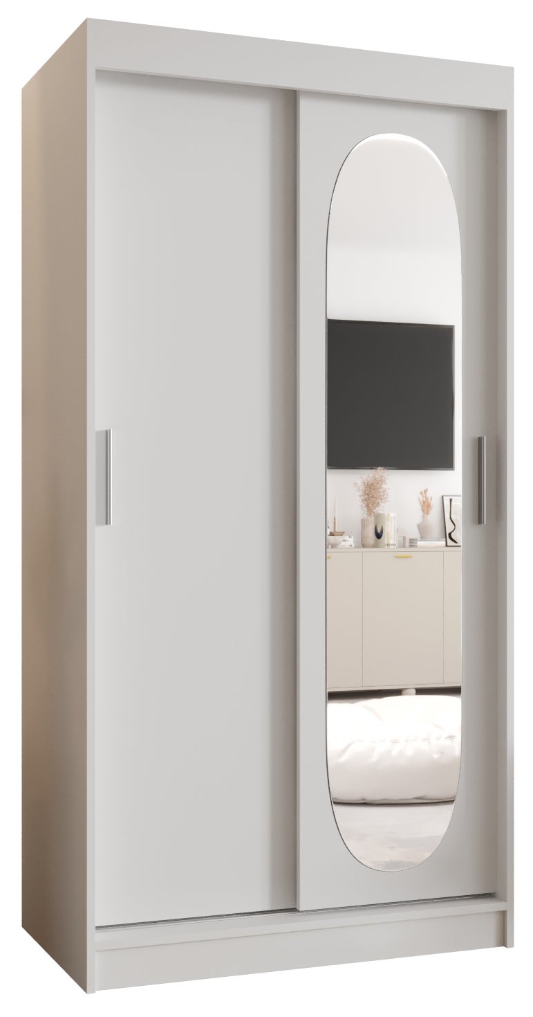 Szafa przesuwna garderoba ROYAL 100 x 62 x 200 cm Biały