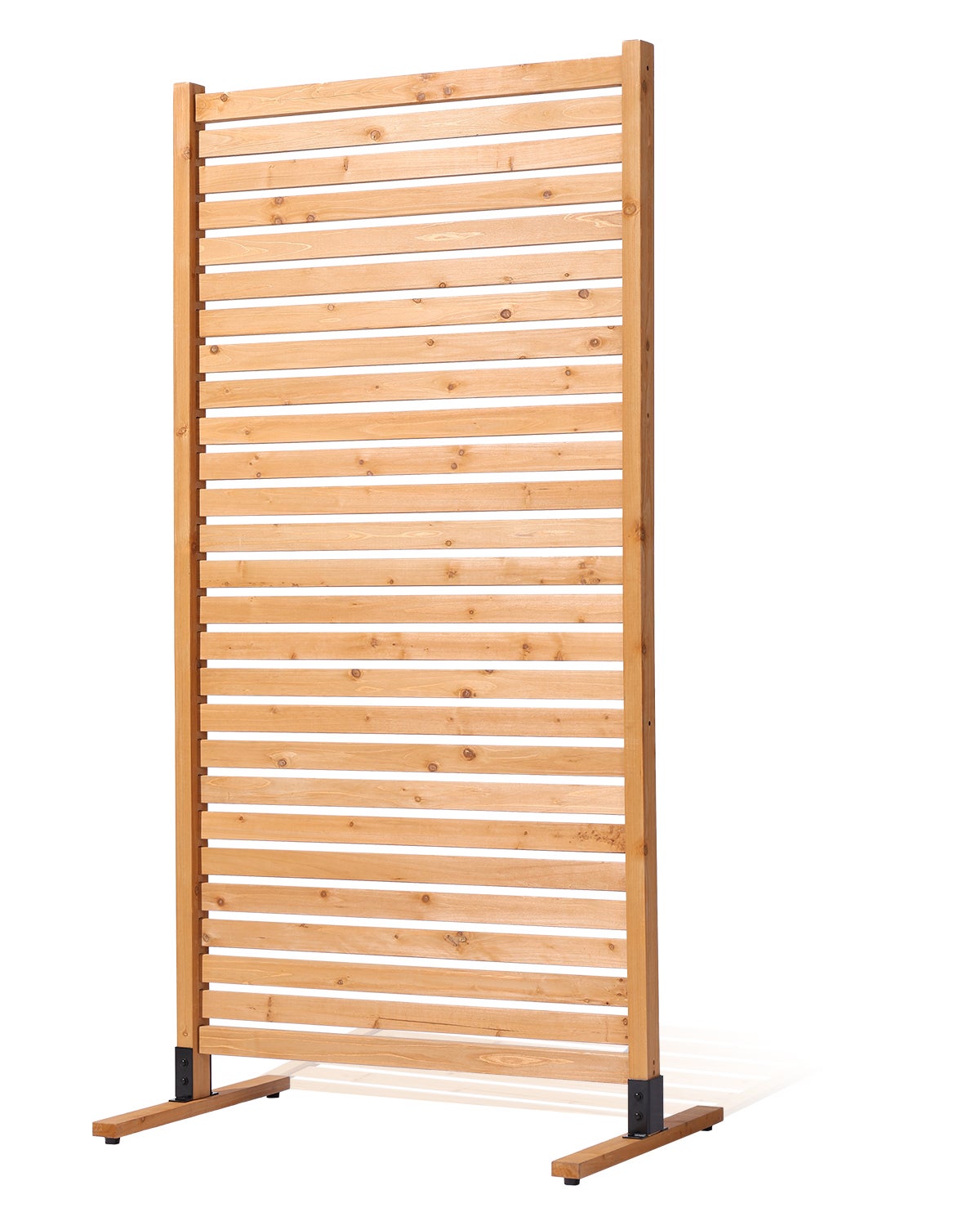 Paravent Room Divider Prywatna ścianka działowa Drewniana wolnostojąca 91x6,3x187cm VEVOR