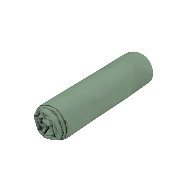 Drap housse 140 x 200 cm Cocon vert