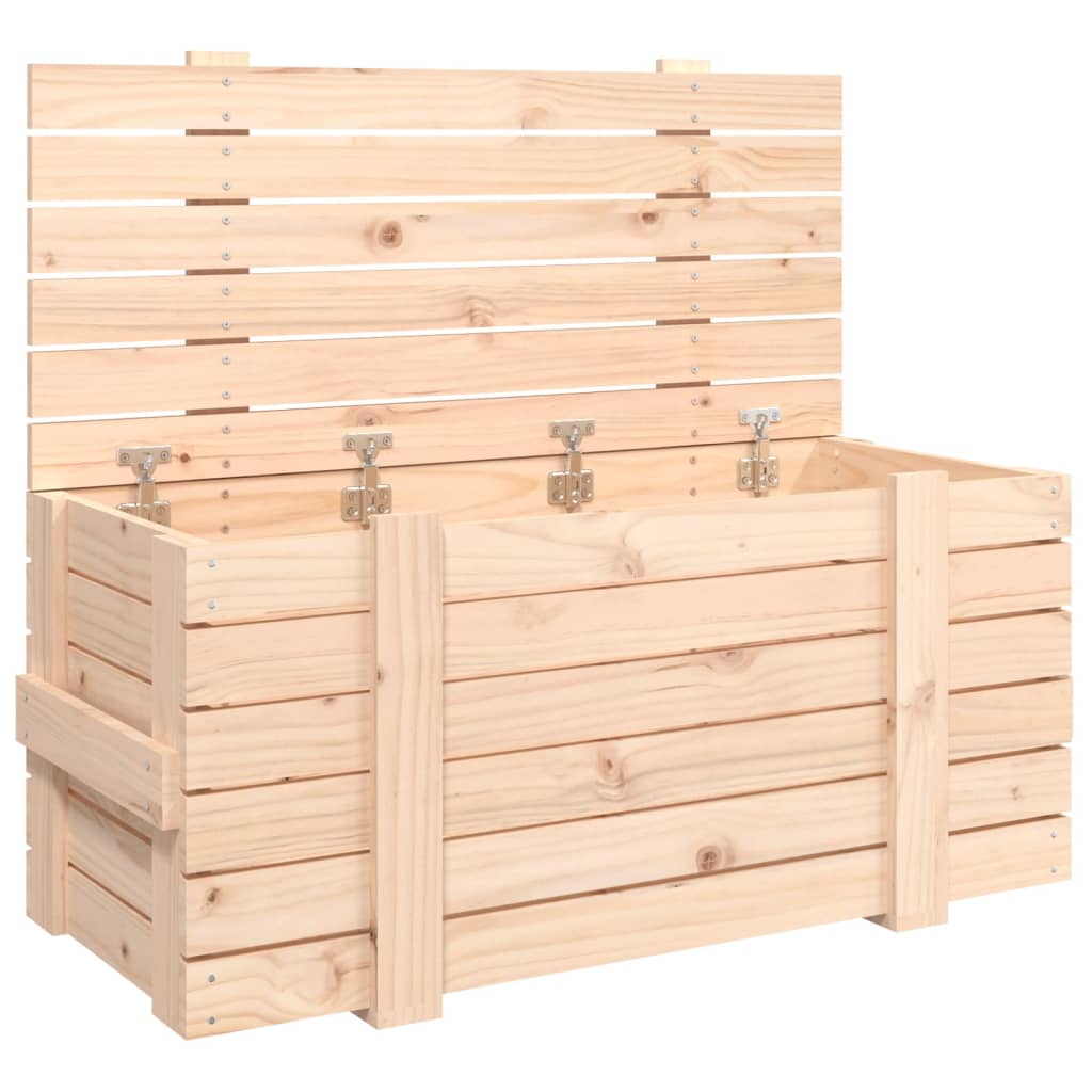 Coffre de rangement en pin massif 91x40,5x42 cm | Leroy Merlin