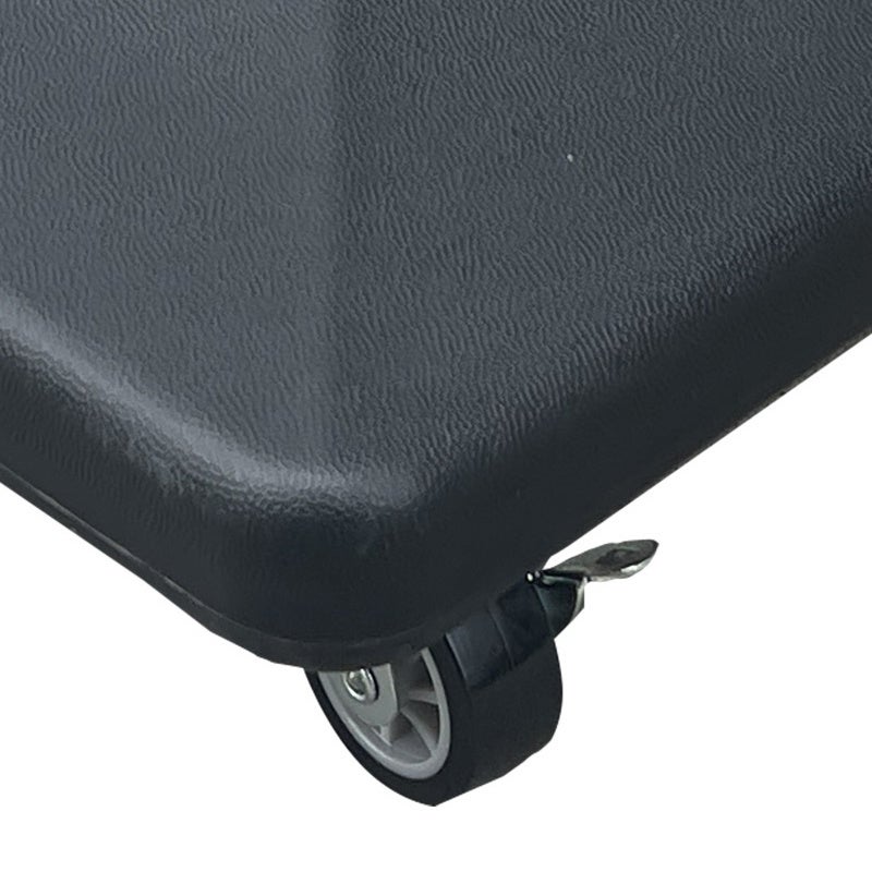 Pied de parasol carré en ciment anthracite 91 kg Graphita - 4
