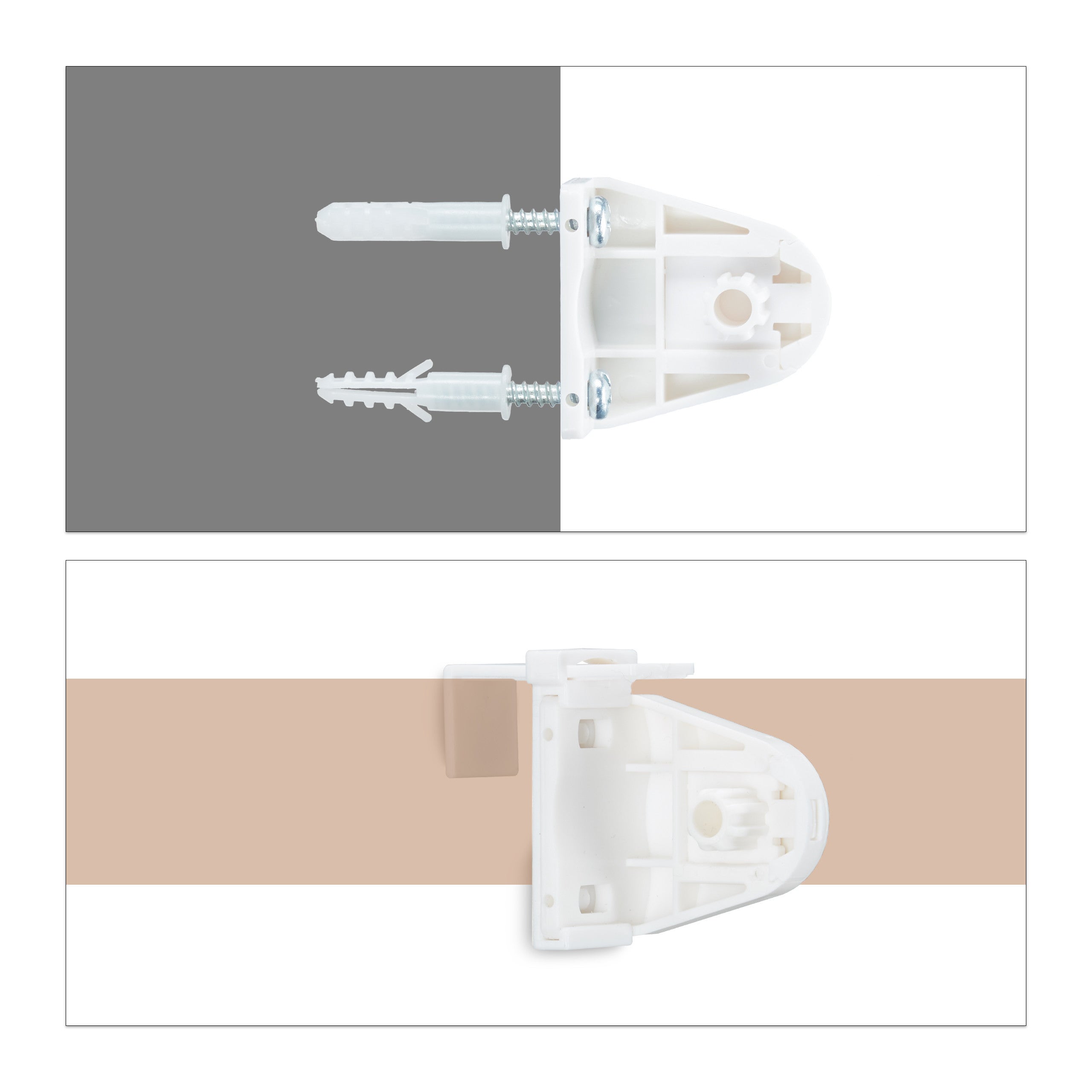 Tenda a Rullo Oscurante, Tenda Termica, Catenella Laterale, senza Fori, 70x165, Tessuto L:66, Grigio, Relaxdays - 8