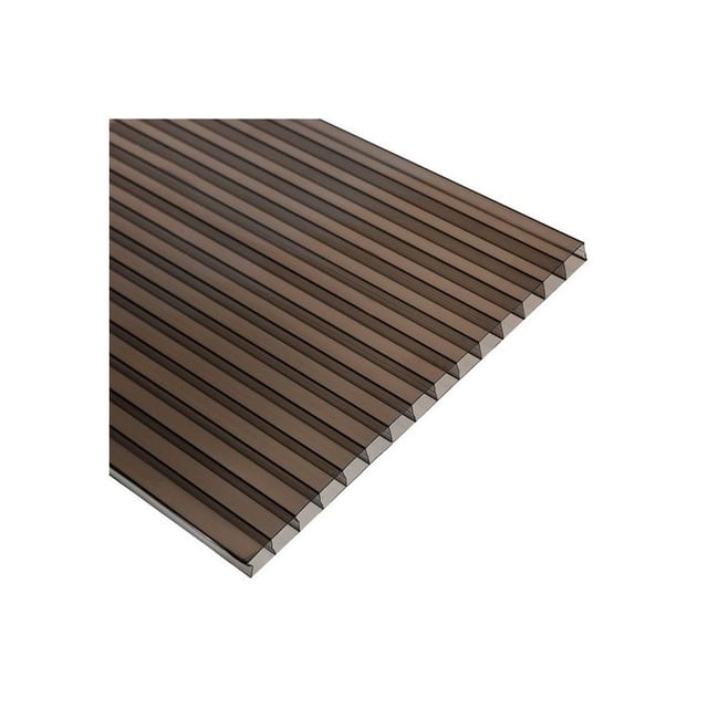 Polycarbonate Alvéolaire 10mm Bronze 2100x2000