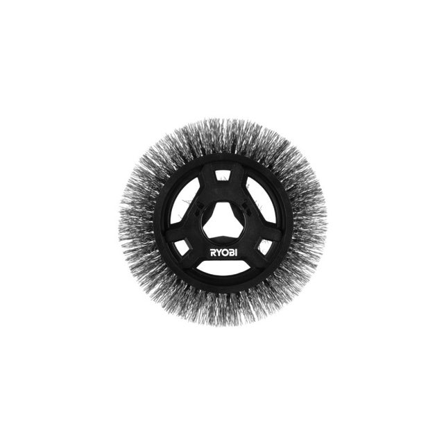 Brosse dure RYOBI - 18 cm - RACLTH18 - pour brosses motorisées R18TPS, R18CPS et RWTS18