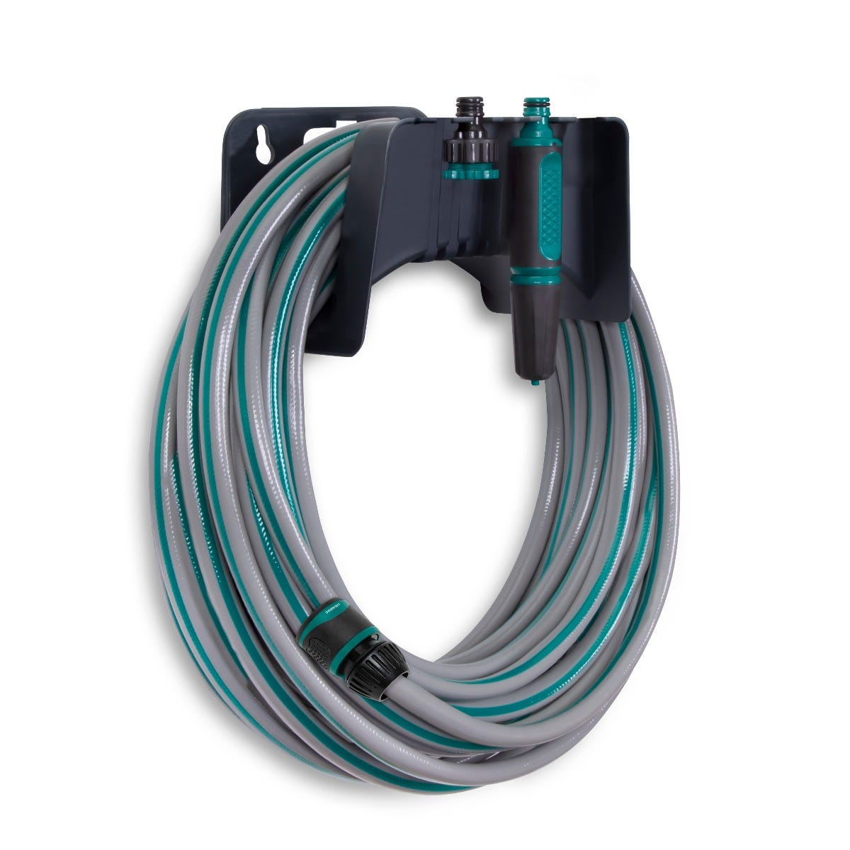 Tuyau D arrosage VONROC 20 M Buse D arrosage Support De Tuyau Mural Tuyau D arrosage VONROC 20 M Buse D arrosage Support De Tuyau Mural
