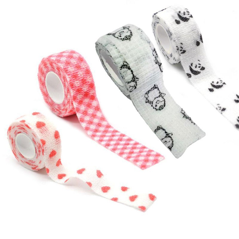 Aloces 8 Rouleaux Bandage Auto-Adhésif 5 Cm X 4,5 M – Bandes Élastiques Cohésives Pour Chiens, Chats, Sport & Premiers Secours