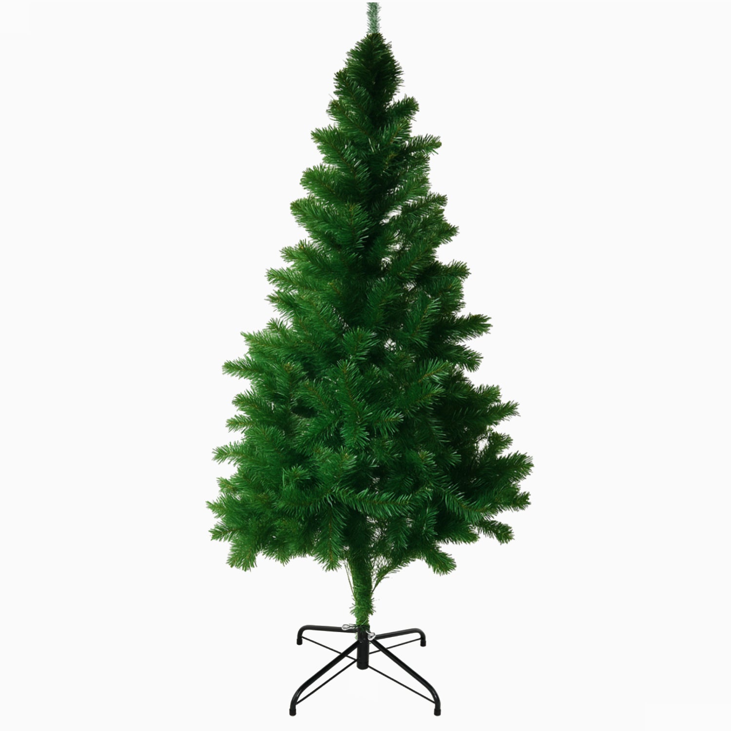 Árvore de Natal Clássica 150 cm Altura | Base Antiderrapante | Verde | Sem enfeites - 2