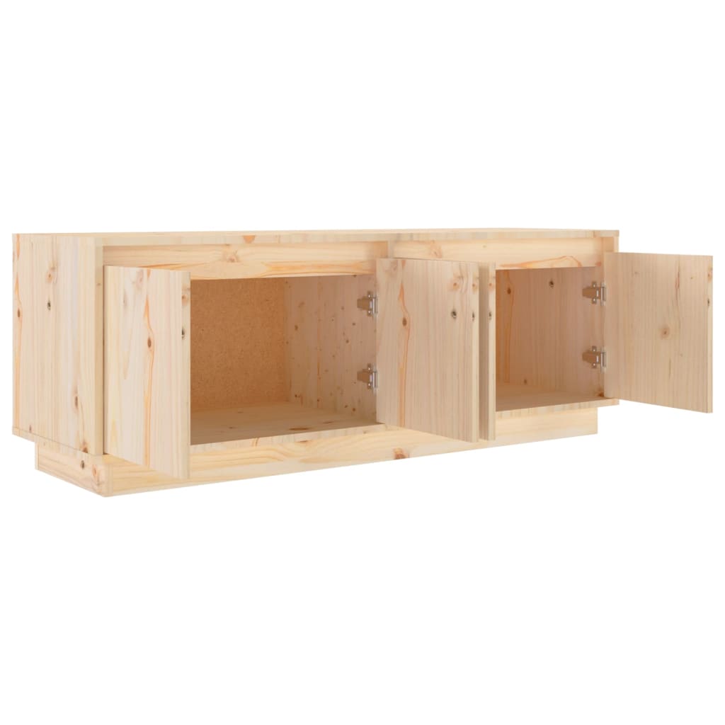 Maison Exclusive - Meuble TV 110x34x40 cm Bois de pin massif - 6