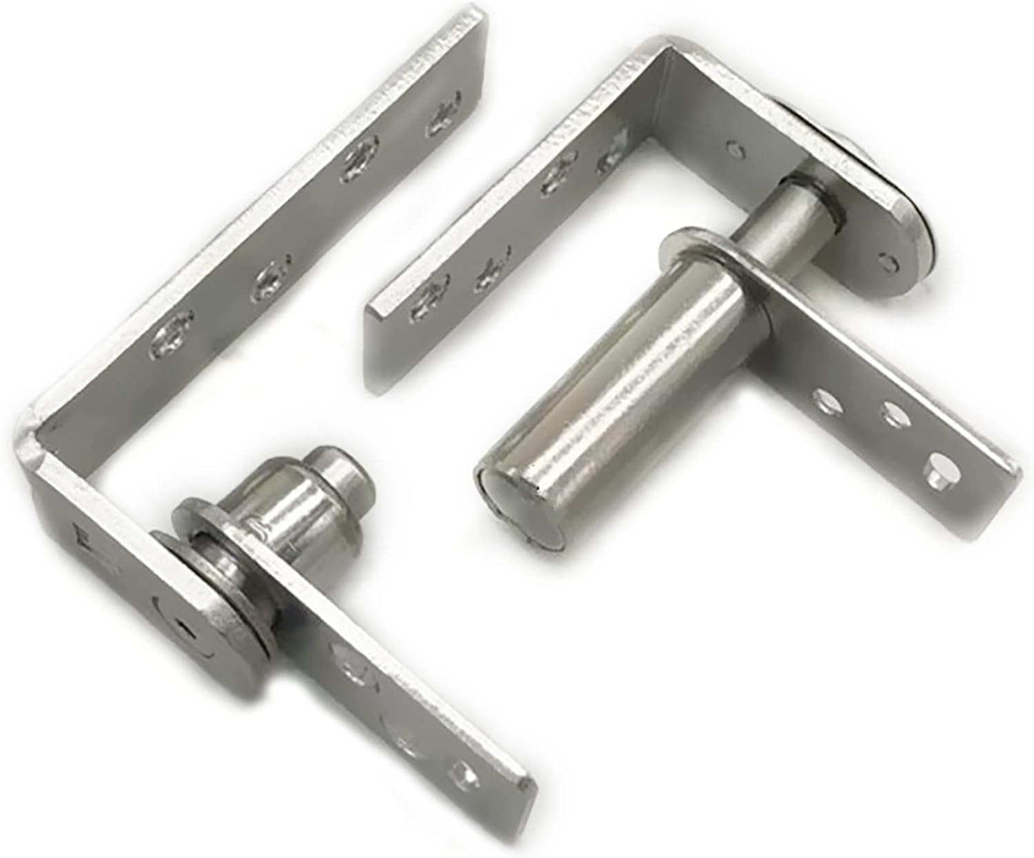 Cerniere Lunghe In Acciaio Inox - Set Di 2, Per Mobili, Porte E Armadietti, Facili Da Installare - Foto 2