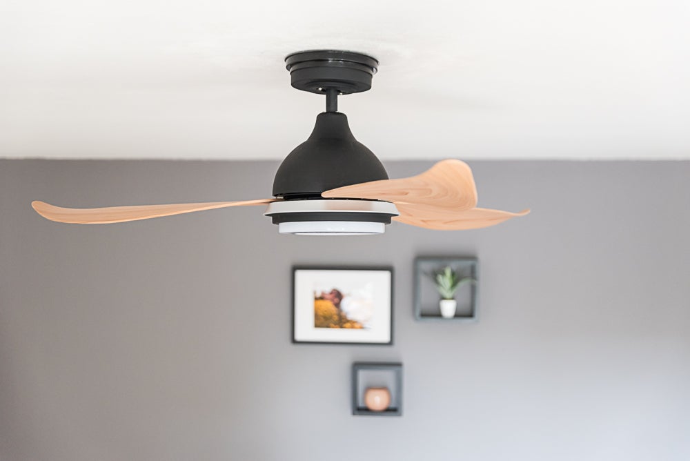 Ventilateur de plafond à basse consommation avec éclairage LED et télécommande Bayu 122 cm - 2