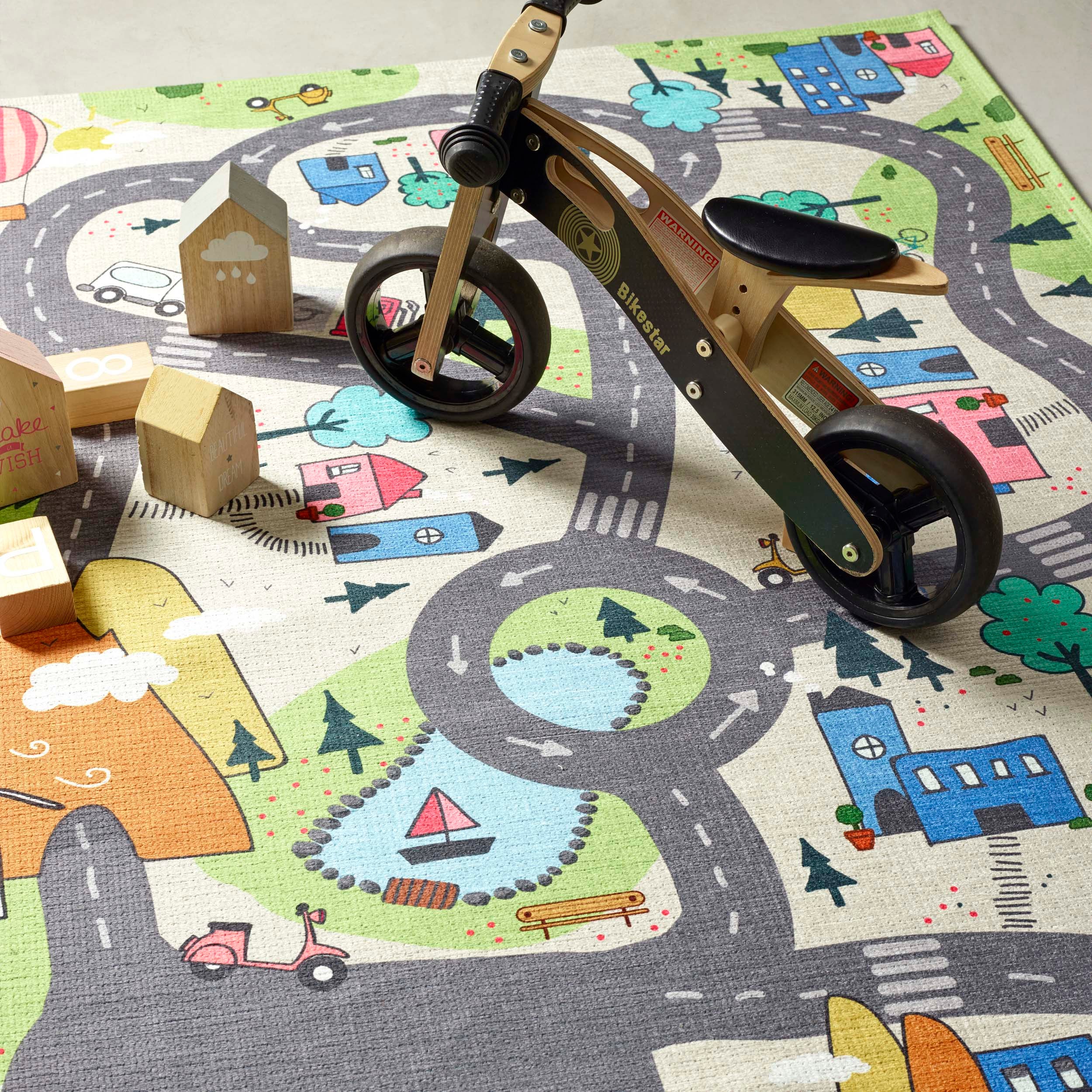 TAPPETO IDROREPELLENTE STRADA 120X170CM - 4