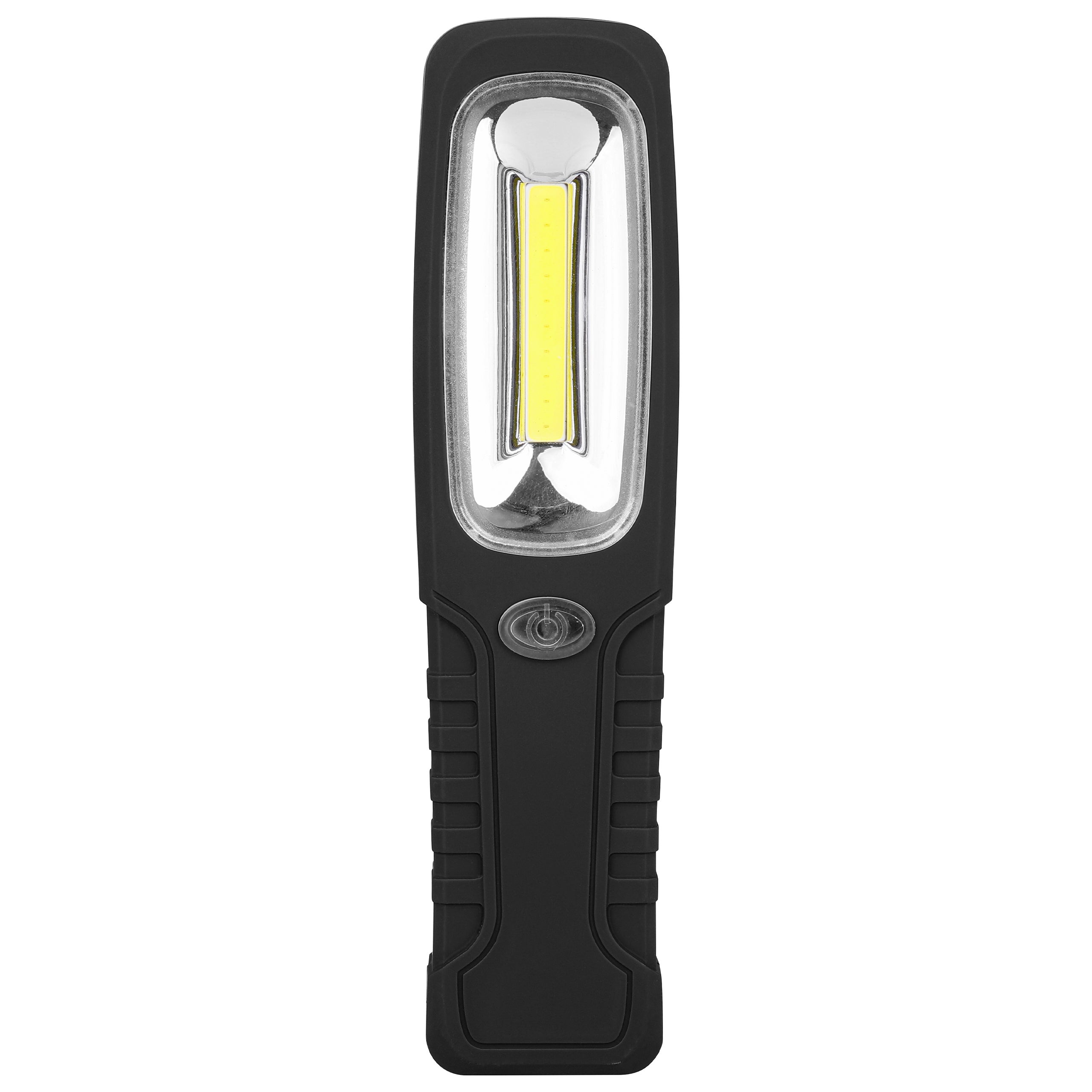 Lampa warsztatowa LED 3W 20.6cm IP20 6500K z magnesem i hakiem latarka garażowa czarna MasterLED