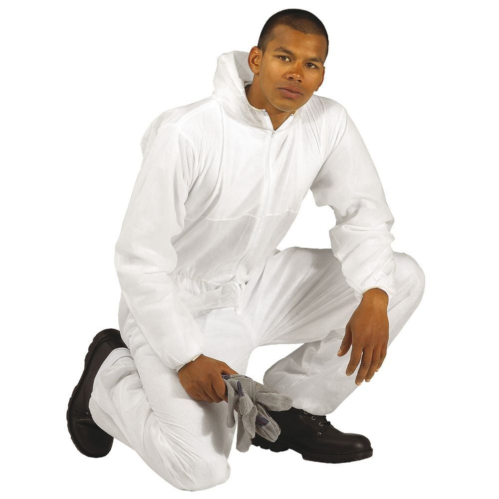 Combinaison jetable PP 40g blanc - Portwest - Taille L - 2