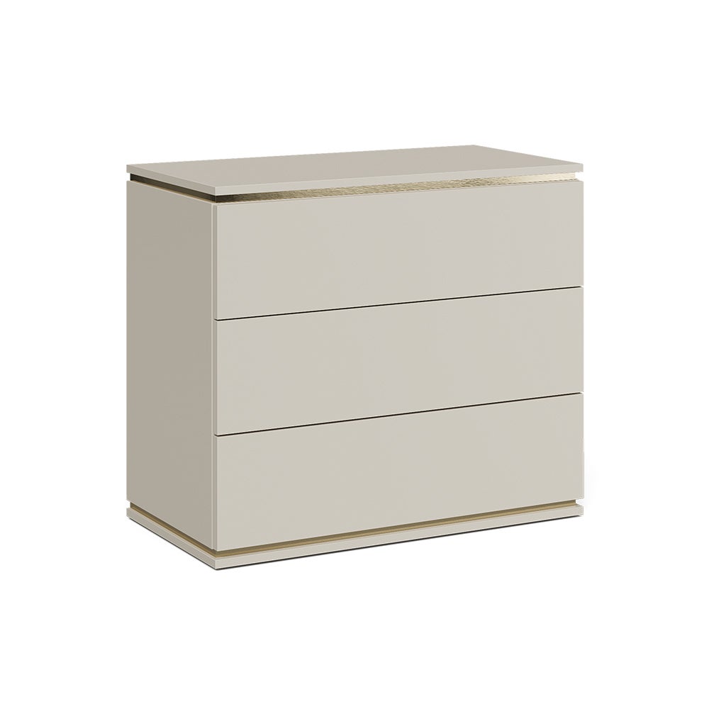 Vicco Kredens Linette, Kaszmir, 80 x 70 cm z 3 szufladami