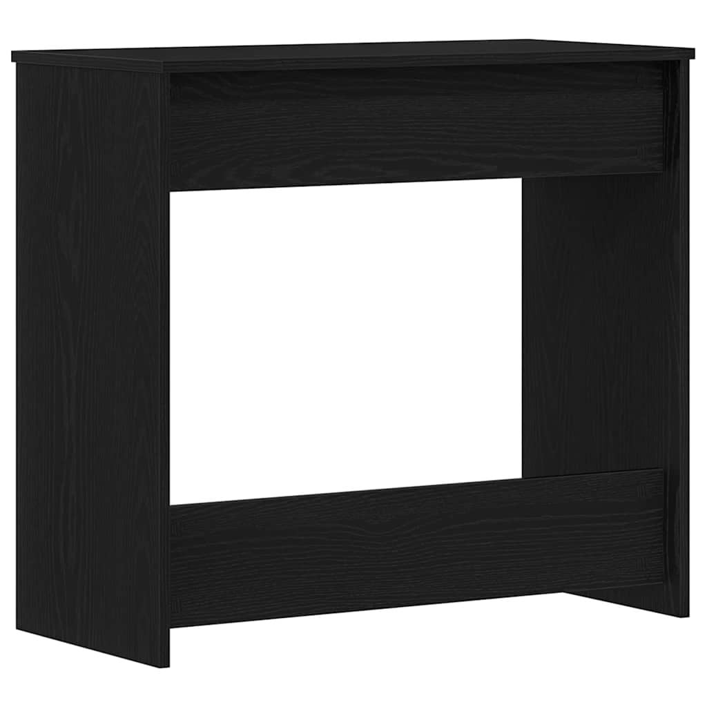 vidaXL Bureau Chêne noir Bois d'ingénierie 80 x 40 x 75 cm - 6