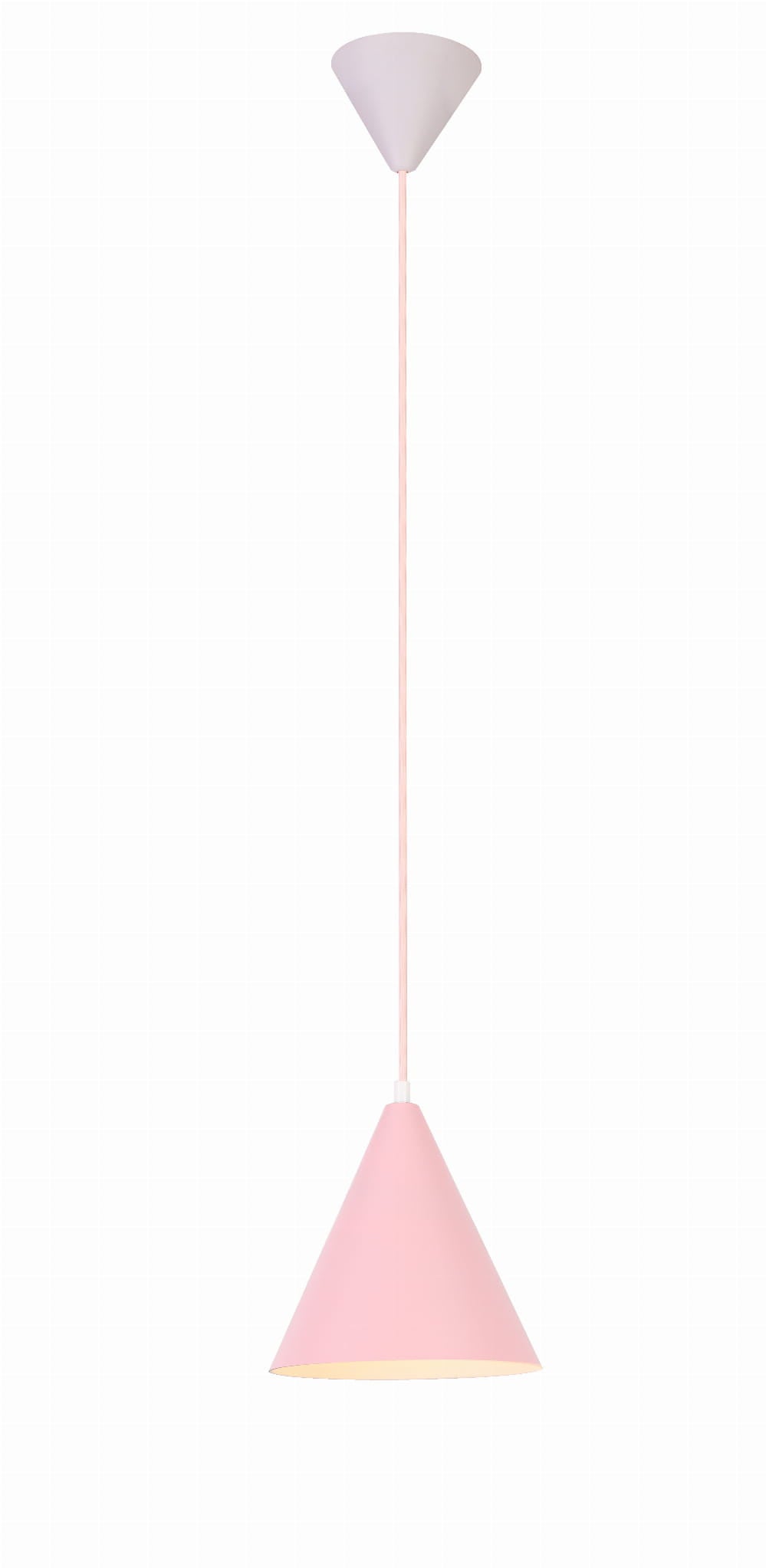 Lampa sufitowa wisząca Voss różowa 1xE27x40W wym: 110 x 20 x 20 cm metal Candellux