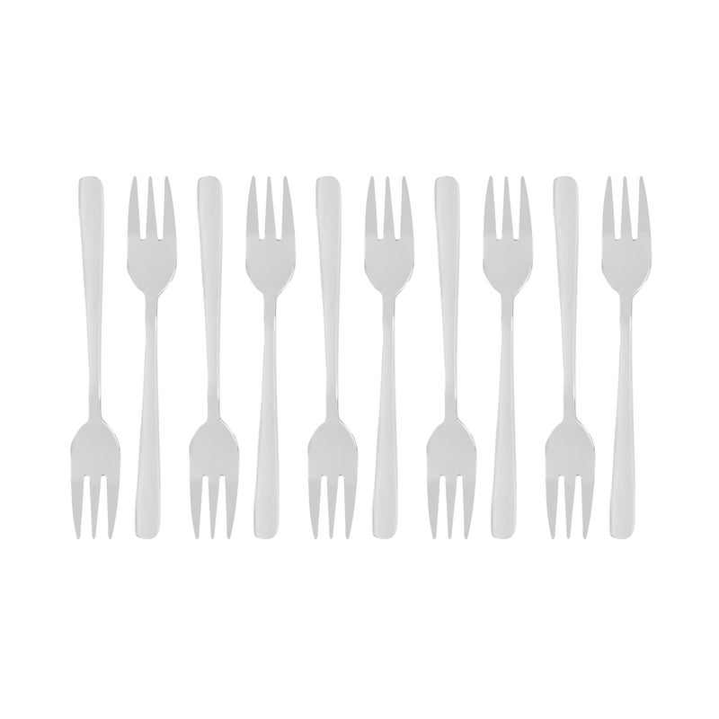 WIDELCZYK ZESTAW 10szt VIENNA srebrny 14,8cm HOMLA