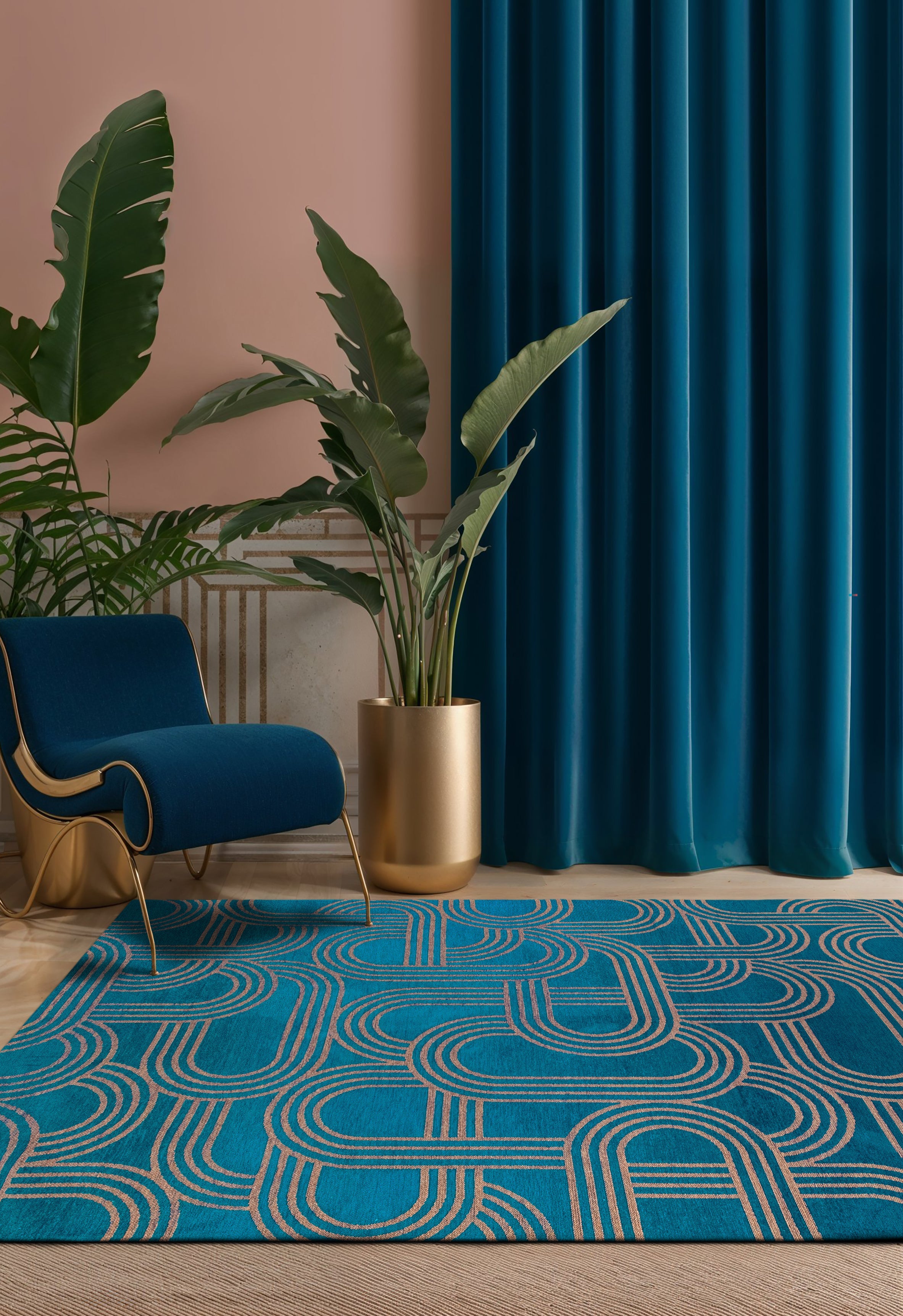 Tapis de salon moderne tissé plat FEVER 170x240 cm - 2