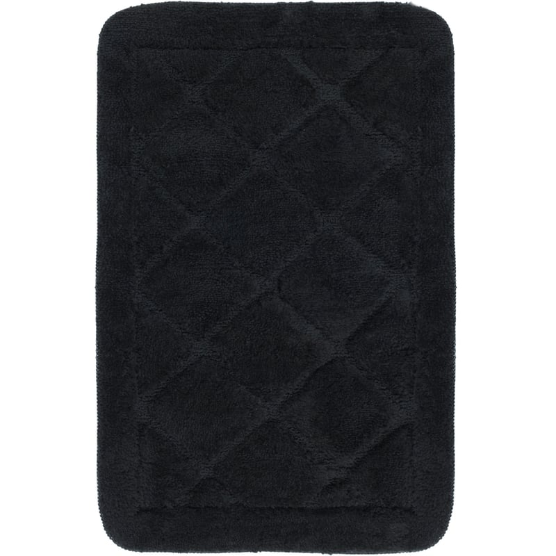 Dywanik łazienkowy Soft 60x100 cm antypoślizgowy czarny