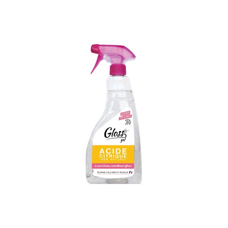 Środek czyszczący żel Gloss Kwas cytrynowy 750ml Ekologiczny Bez chemikaliów