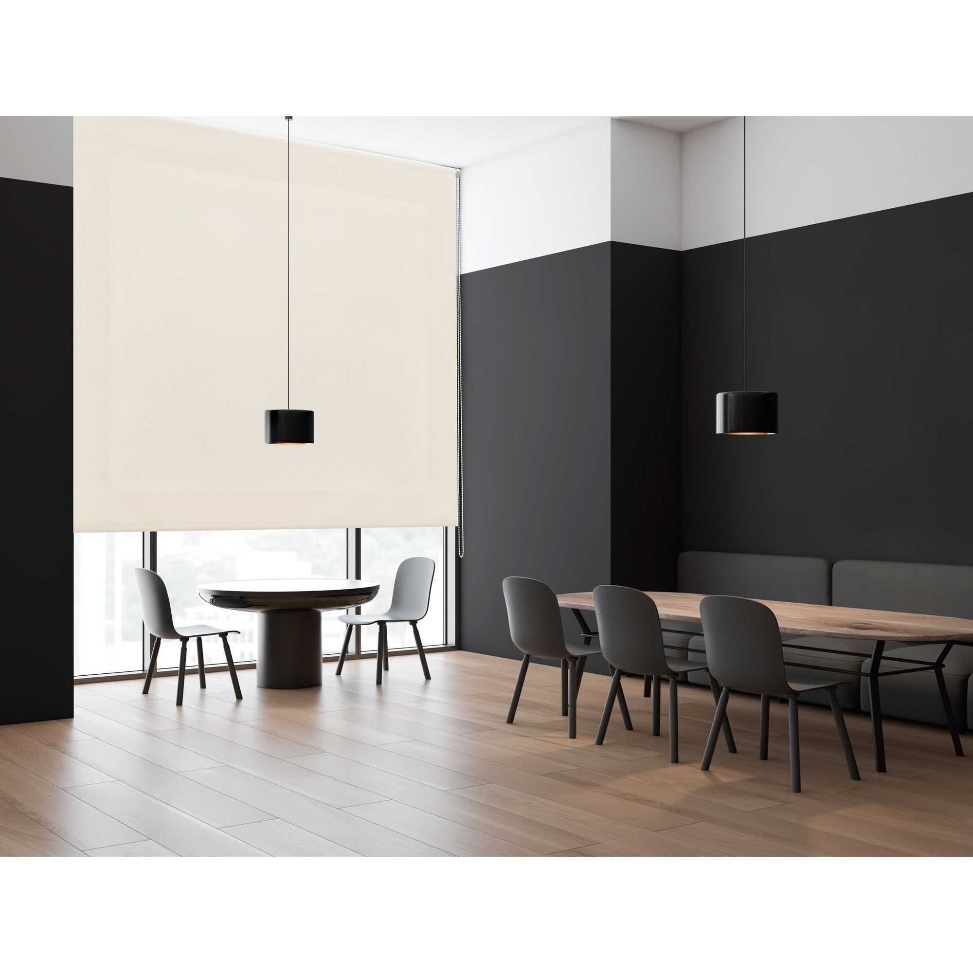 ECOMMERC3 | Tenda a Rullo Traslucida Misura 100x175 - Tenda a Rullo per Installazione a Parete o Soffitto - 4