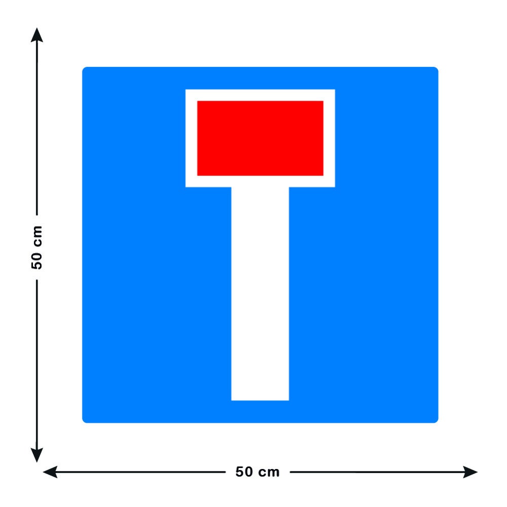 Signalétique.biz France - Signalétique.biz France – Panneau Temporaire En Plastique COMACEL 650 Mm – Accès Interdit