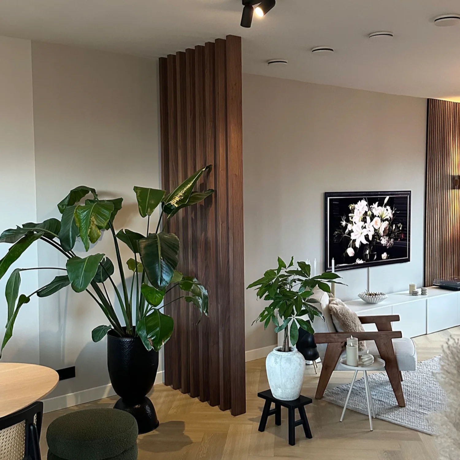 Legnopregio - listelli decorativi Divisori in legno | Rovere Noce - 3 pezzi - 3