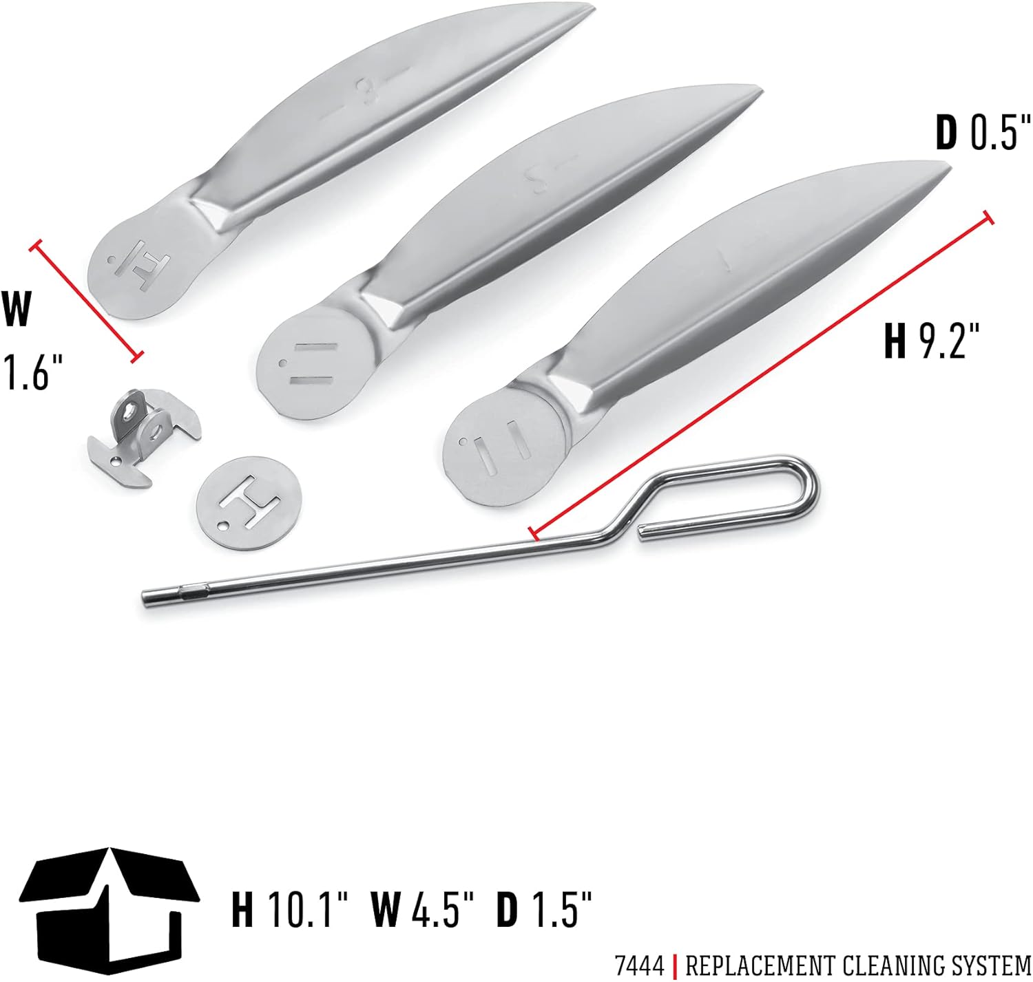 systèmes de Nettoyage One Touch de 57 cm, compatibles avec Les pièces de Barbecue Weber, 7444 Weber Kettle Barbecues - 5