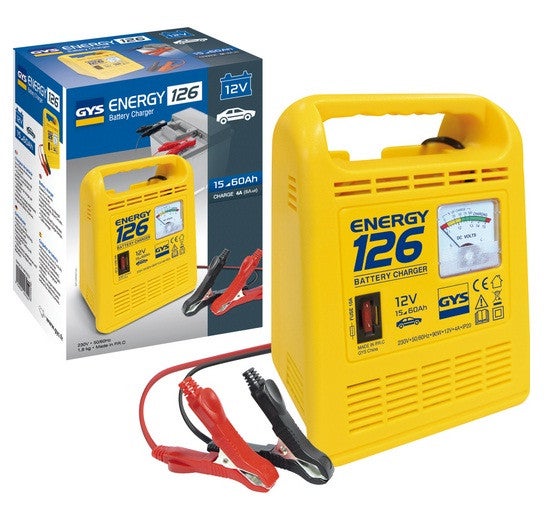 Chargeur testeur de batterie 12V 45Ah ENERGY 126 Gys
