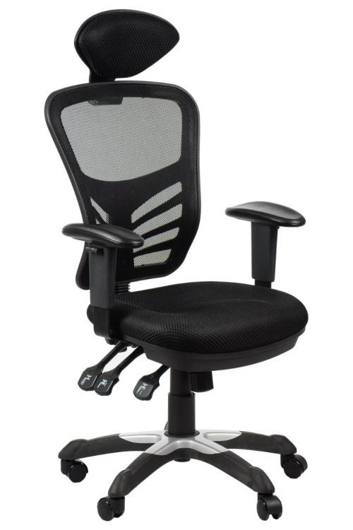 Fotel biurowy HG-0001H czarny