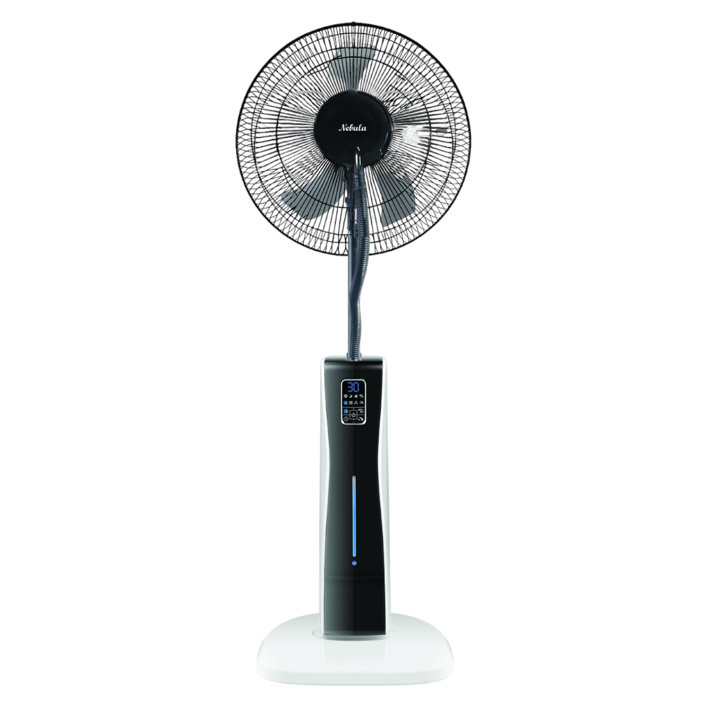 Ventilateur évaporatif numérique Nebula Fan Plus à 5 pales avec roues ...
