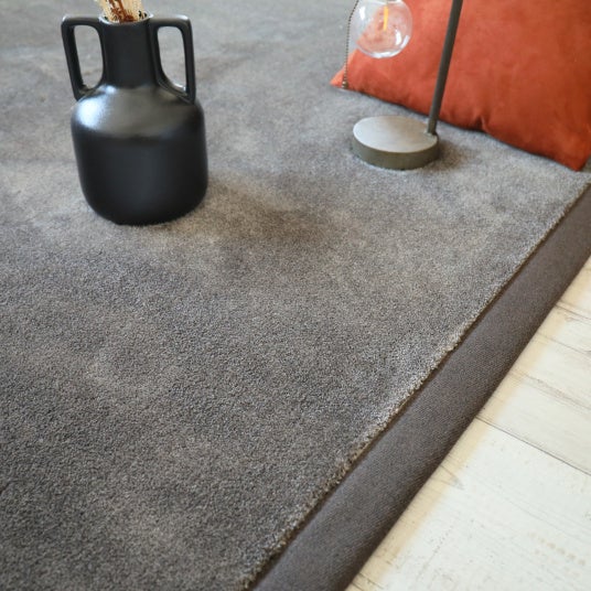 Tapis doux - Hypnose marron brun - Ganse chocolat - 120 x 170 cm