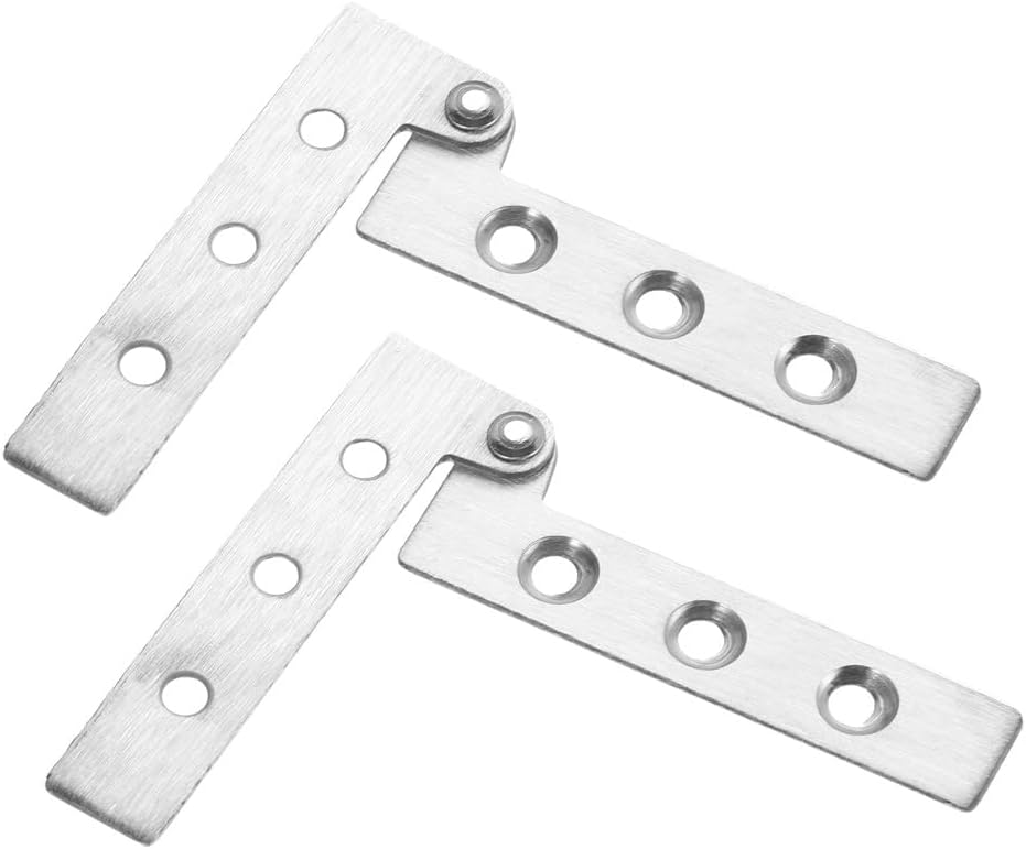 Paire De Charnières Pivotantes Main Gauche En Acier FB – Finition Antique – 45 Mm – Onestopdiy