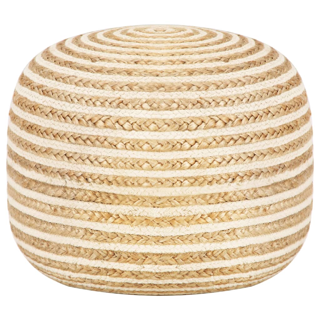 Maison exclusive - puf hecho a mano 45x30 cm yute