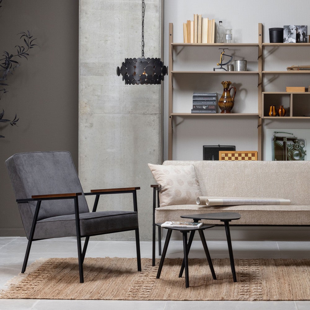 - Gris - Velours - 2