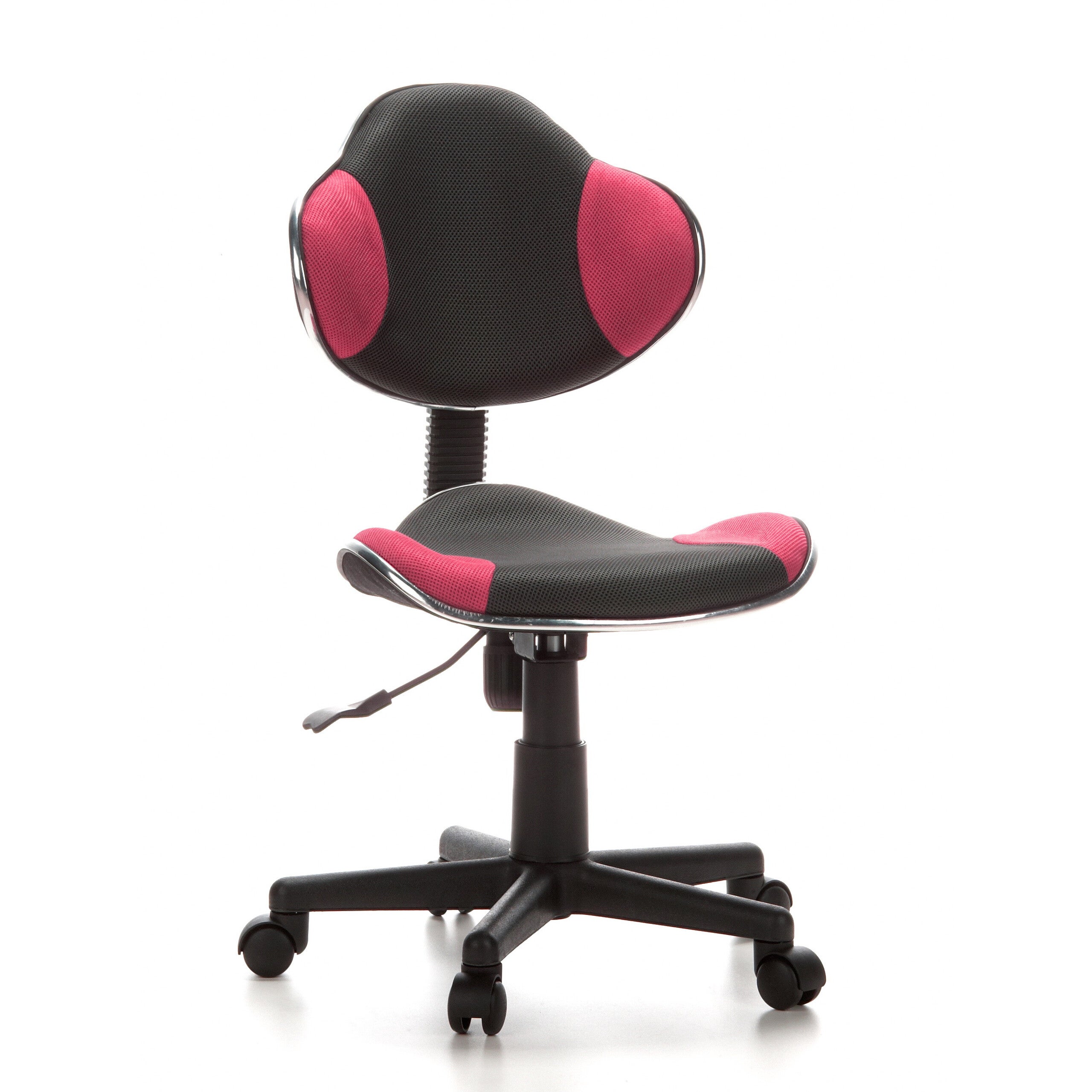 Krzesło obrotowe dla dzieci KIDDY GTI-2 Szary / różowy hjh OFFICE