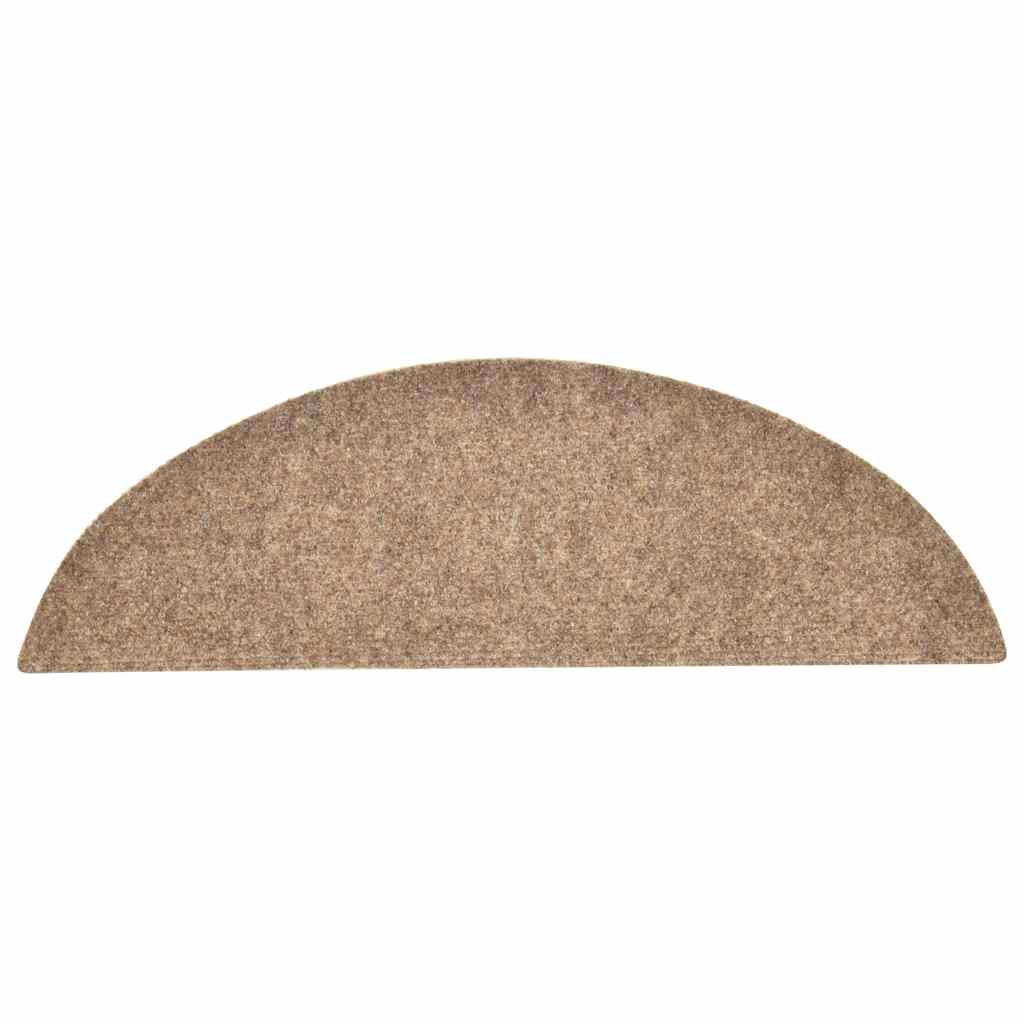Tapis d'escalier auto-adhésifs 30 pcs crème 56x17x3 cm - 4