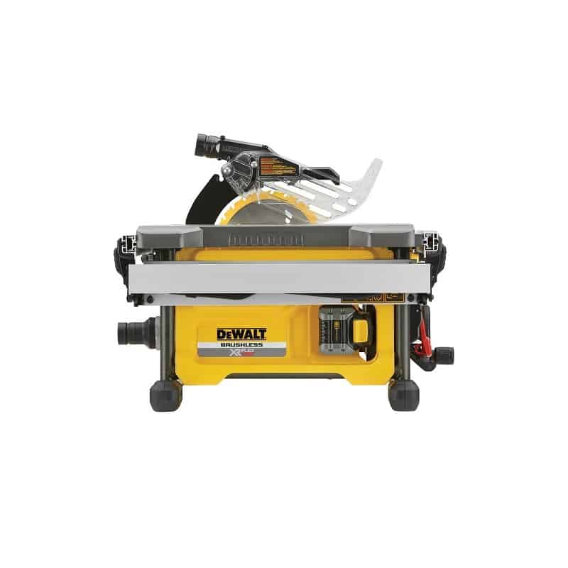 DeWALT - 54V XR FLEXVOLT Scie à table 210mm - 2x 6,0Ah batterie et chargeur rapide - DCS7485T2 - 5