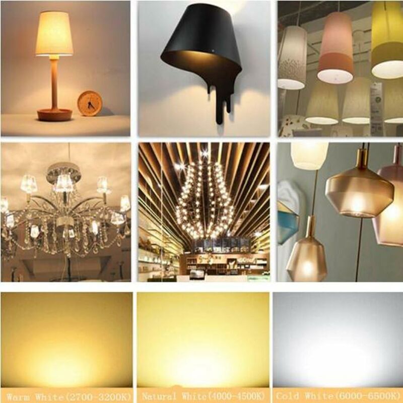 10pcs G9 LED Lampe Ampoules, Blanc Chaud 3000K 5W G9 LED Ampoule Lumiere équivalent aux ampoules halogènes de 40 W 420 lumens not dimmable - 4