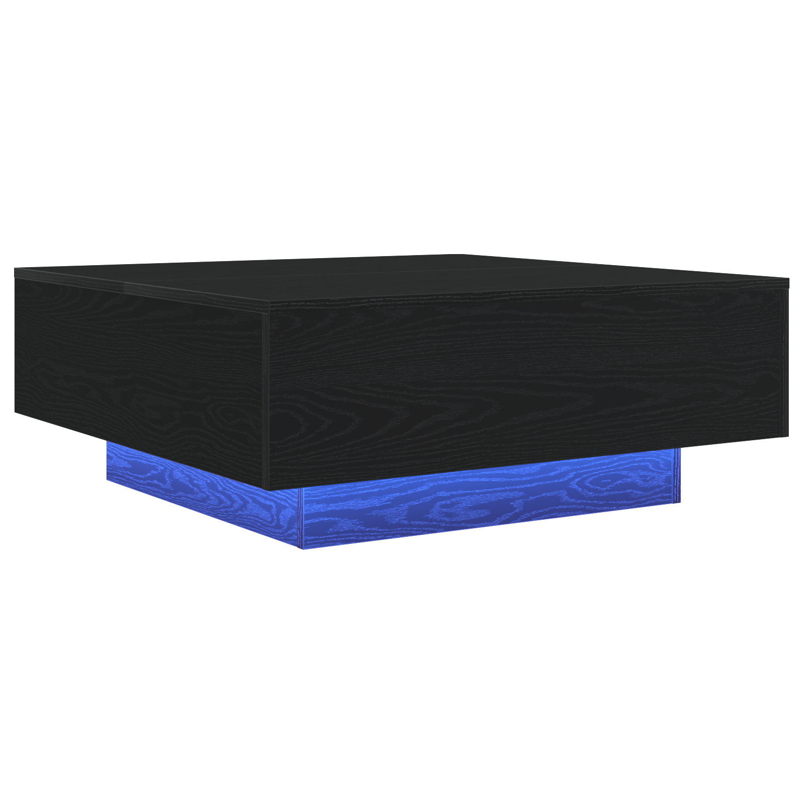 Table basse avec lumières LED sonoma gris 100x100x31 cm Table basse avec lumières LED sonoma gris 100x100x31 cm