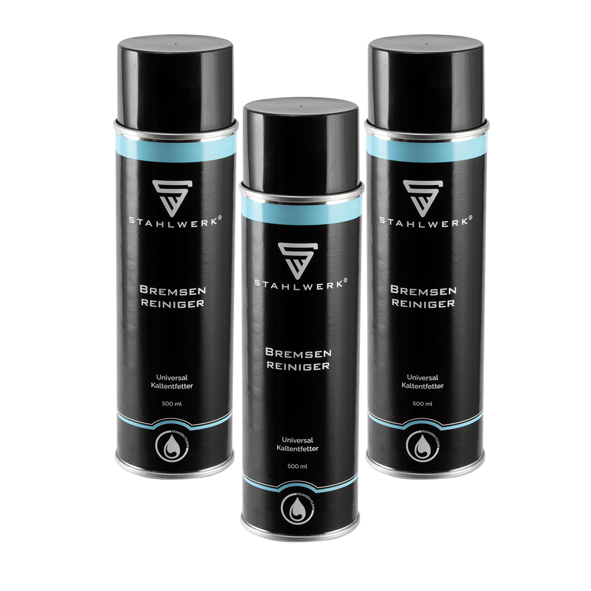 Nettoyant Freins Professionnel En Spray - Lot De 6 X 500 Ml, Dégraissant Puissant Pour Disques, Plaquettes, Jantes, Réduit Les Bruits De Freinage