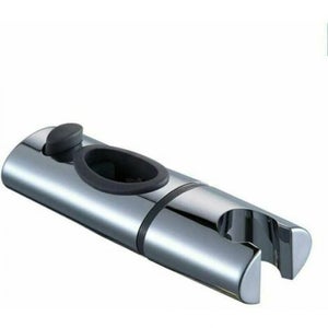 Supporto per Doccia a Muro in Ottone, Regolabile a 360 Gradi, Universale per Tubo Standard, Finitura Cromata Elegante e Antiruggine, Ideale per Bagno