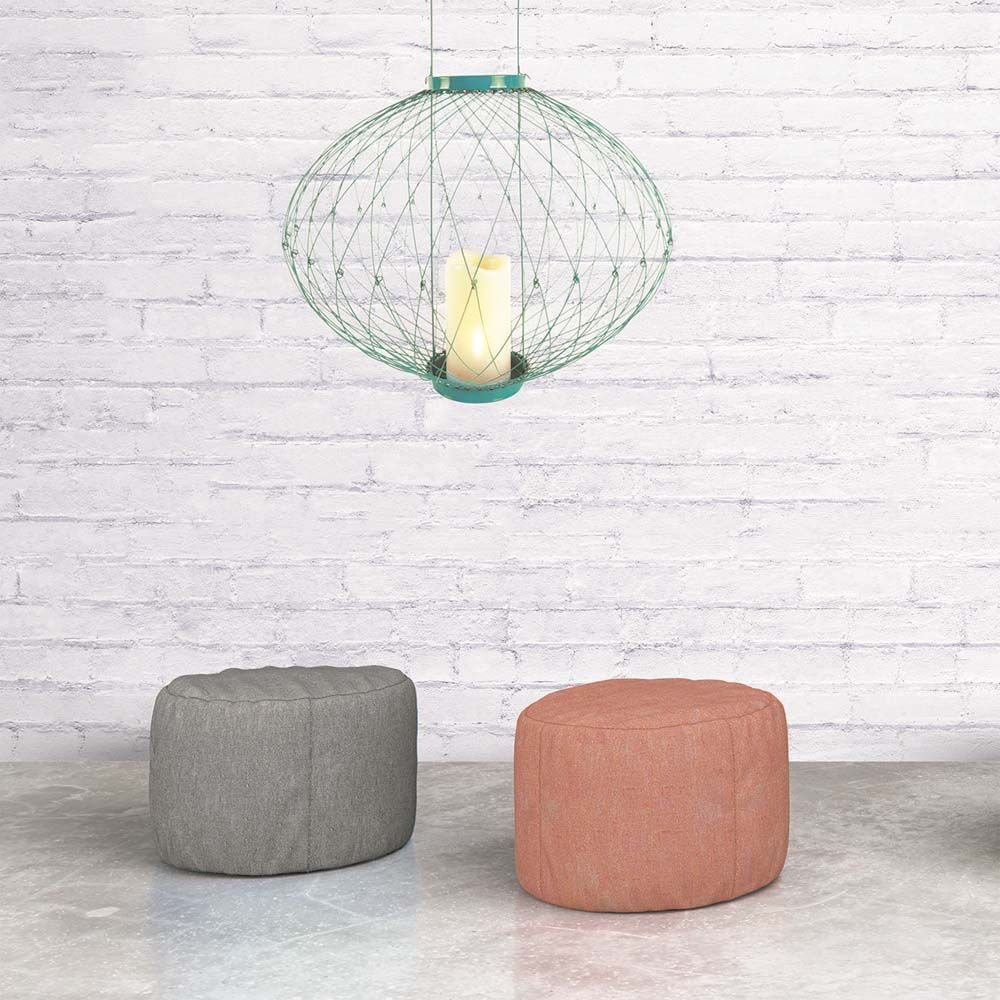 Photophore Led Retractable Bleu Vert - 5