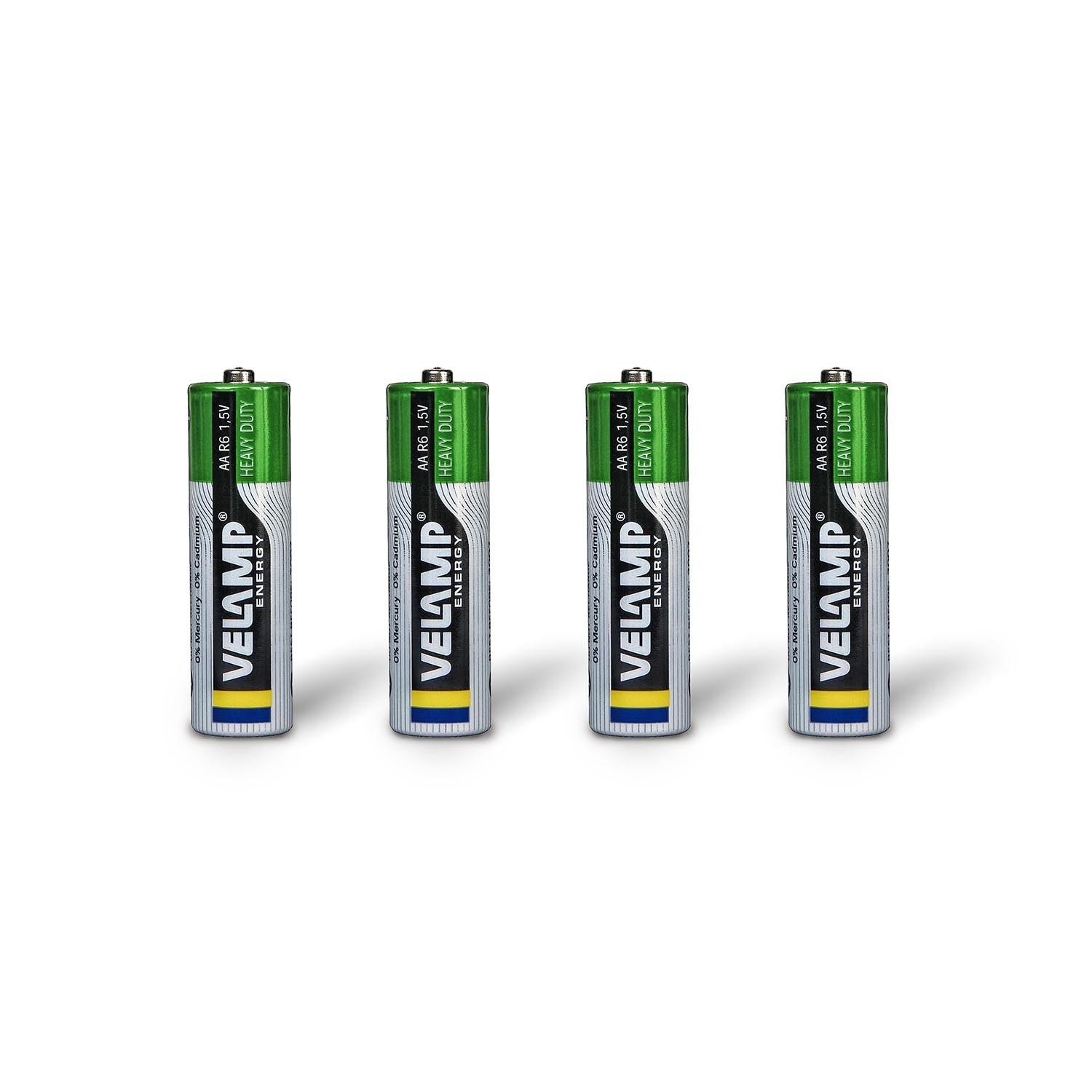 Blister de 4 piles R6 AA saline - 3